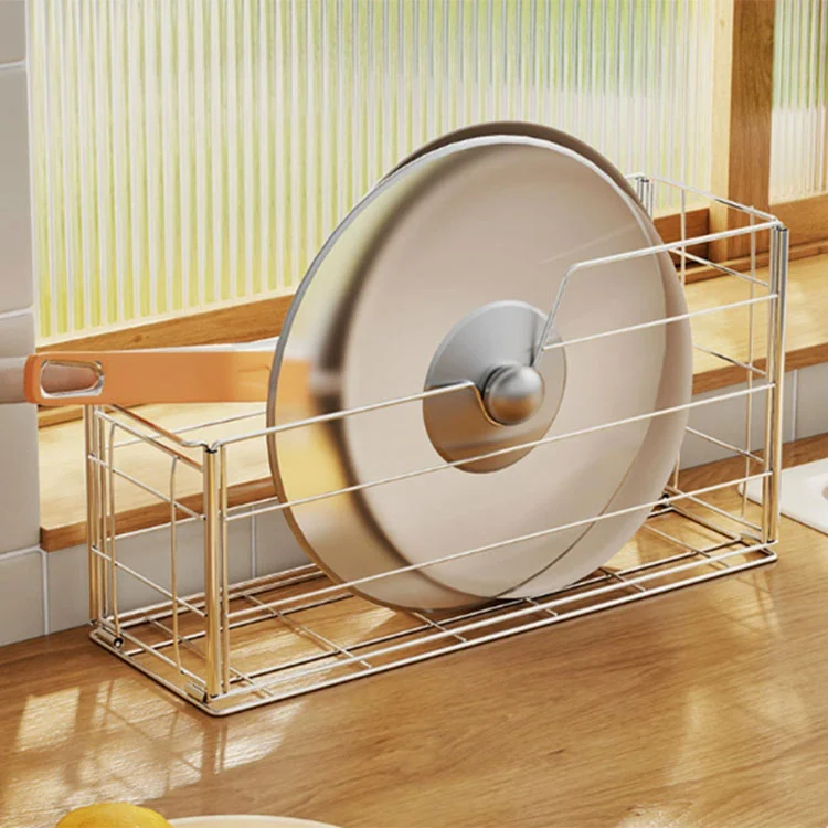 Mitmeotstarbeline köögipottide ja pannide hoiustamisriiul